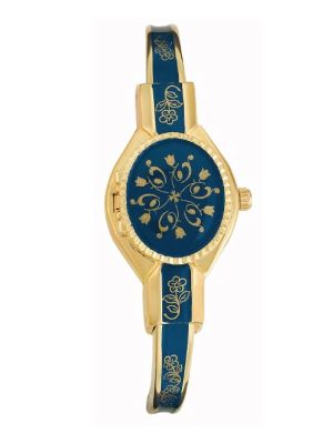 Andre Mouche Elegance Yellow Gold Plated Watch