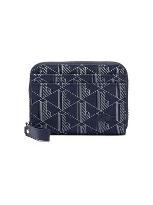 Lacoste Women's Daily Lifestyle Monogram Zipped Coin Purse