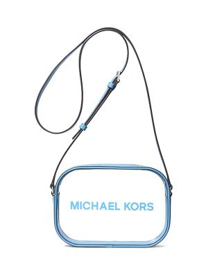 Michael Kors Jet Set Travel Medium Clear Vinyl Camera Bag