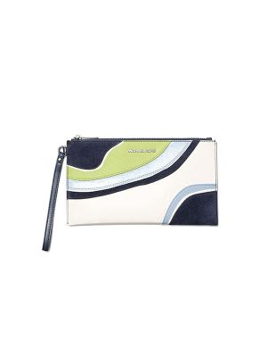 Michael Kors Jet Set Travel Large Patchwork Wristlet
