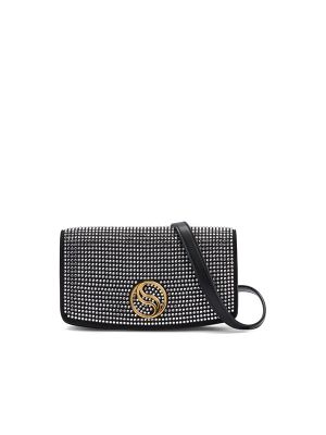 Stella Mc Cartney Wallet W/Strap All Over Crysta