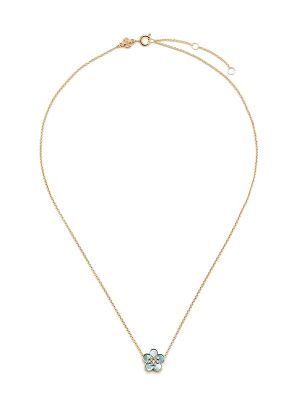 Tory Burch Kira Flower Pendant Necklace
