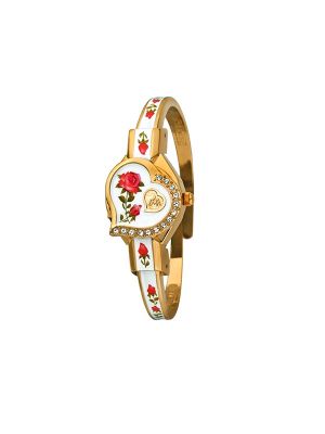 Andre Mouche Nina Heart Gold Plated Watch