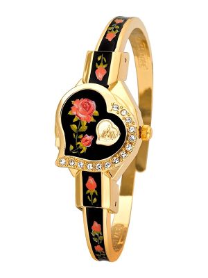Andre Mouche Nina Heart Gold Plated Watch