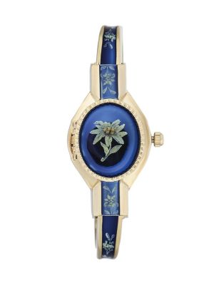 Andre Mouche Edelweiss Gold Plated Watch