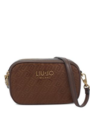 LIU JO Logo-Embossed Shoulder Bag