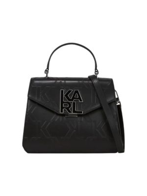 Karl Lagerfeld Signature Top Handle Bag