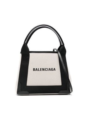 Balenciaga Navy XS Cabas Tote Bag