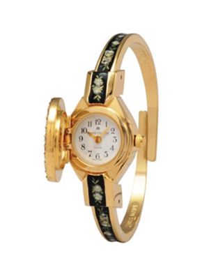 Andre Mouche Rose Yellow Gold Plated Watch