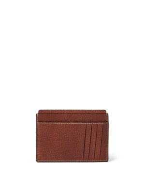 Brunello Cucinelli Logo Stamp Cardholder