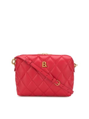 Balenciaga Red Camera Quilted Leather Shoulder Bag
