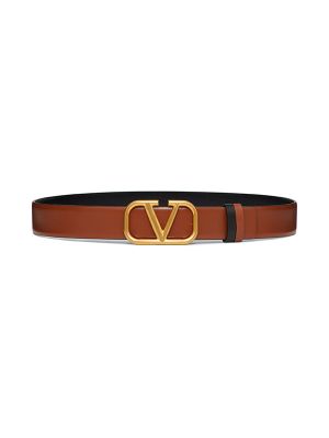 Valentino Garavani Vlogo Signature 30mm Reversible Belt