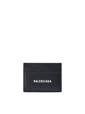 Balenciaga Cash Logo-Print Card Holder