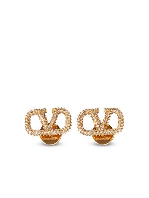 Valentino Garavani VLogo Signature crystal-embellished earrings