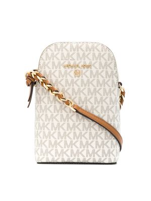 Michael Kors Small Logo-Print Crossbody Bag