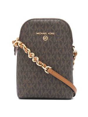 Michael Kors Small Logo-Print Crossbody Bag