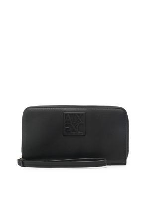 Armani Exchange Logo-Plaque Zip-Up Purse