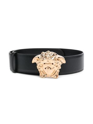Versace La Medusa Leather Belt