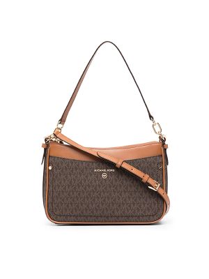 Michael Kors Logo-Monogram Shoulder Bag