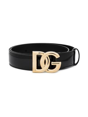 Dolce & Gabbana DG Logo Leather Belt
