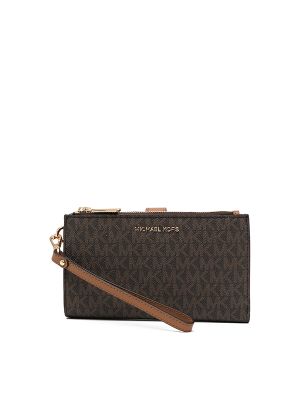 Michael Kors Adele Monogram Clutch Bag