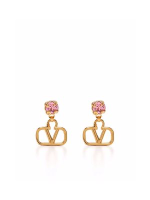 Valentino Garavani VLogo Signature crystal-embellished earrings