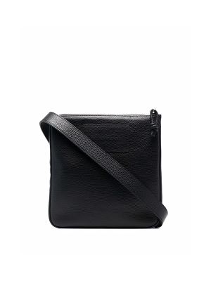 Emporio Armani Logo-Embossed Messenger Bag