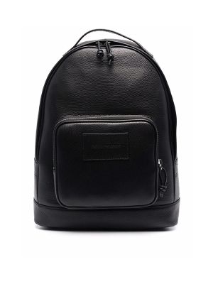 Emporio Armani Zip-Up Leather Backpack