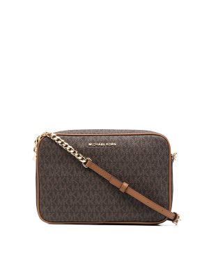 Michael Kors Jet Set Leather Crossbody Bag