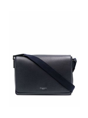 Aspinal Of London Reporter Grained-Effect Messenger Bag