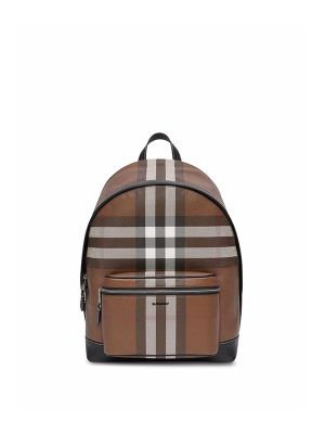 Burberry Check-Print Backpack
