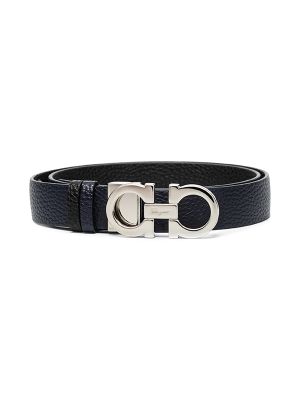 Ferragamo Gancini-Buckle Reversible Belt