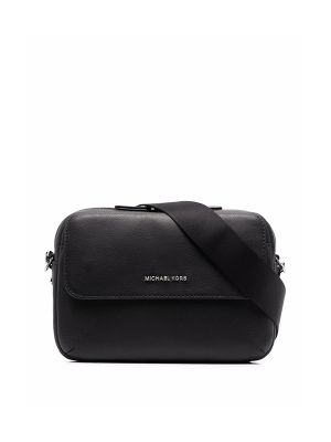 Michael Kors Logo-Plaque Leather Shoulder Bag