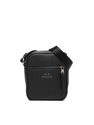 Armani Exchange Logo-Print Messenger Bag