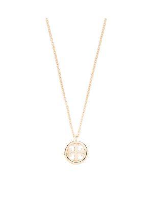 Tory Burch logo-charm necklace