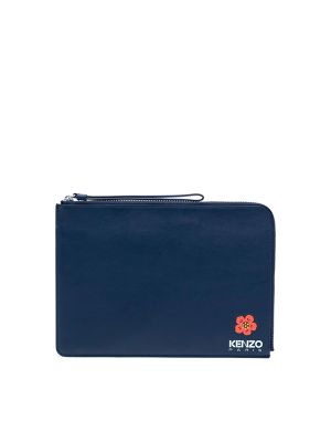 Kenzo Logo-Print Clutch Bag
