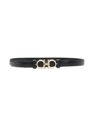 Ferragamo Gancini-Buckle Leather Belt