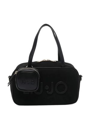 LIU JO Logo-Patch Bowling Shoulder Bag