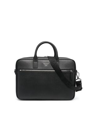 Emporio Armani Logo-Plaque Laptop Case