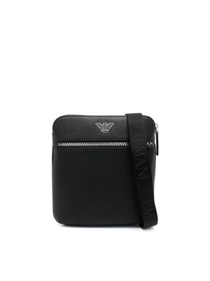 Emporio Armani Small Faux-Leather Messenger Bag