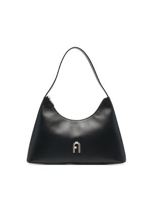 Furla Logo-Plaque Leather Shoulder Bag