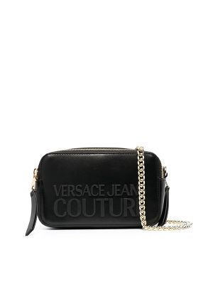 Versace Jeans Couture Logo-Lettering Crossbody Bag