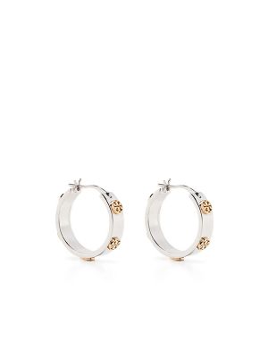 Tory Burch small Miller huggie hoop earrings
