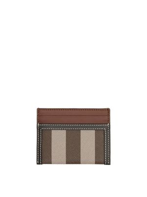 Burberry Vintage Check Leather Wallet