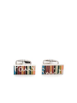 Paul Smith Logo-Print Cufflinks