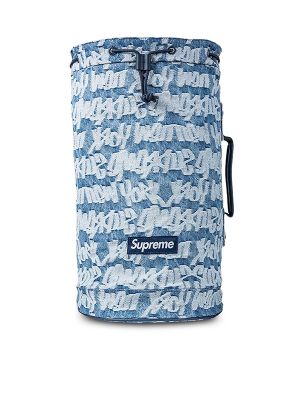 Supreme Fat Tip Jacquard Denim Backpack