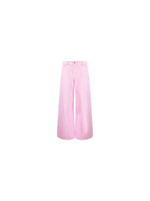 Karl Lagerfeld High-Waisted Wide-Leg Jeans