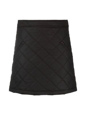 Burberry High-Waist Quilted Skirt