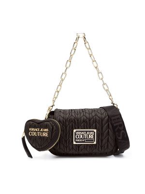 Versace Jeans Couture Faux-Leather Matelassé Shoulder Bag