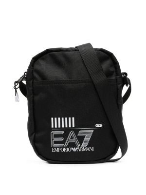 Ea7 Emporio Armani Logo-Print Messenger Bag